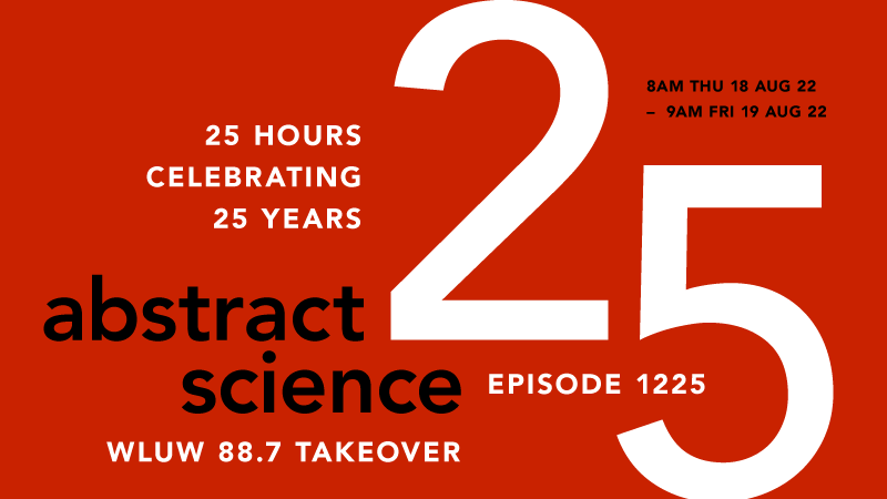 abstract science 25 year marathon broadcast