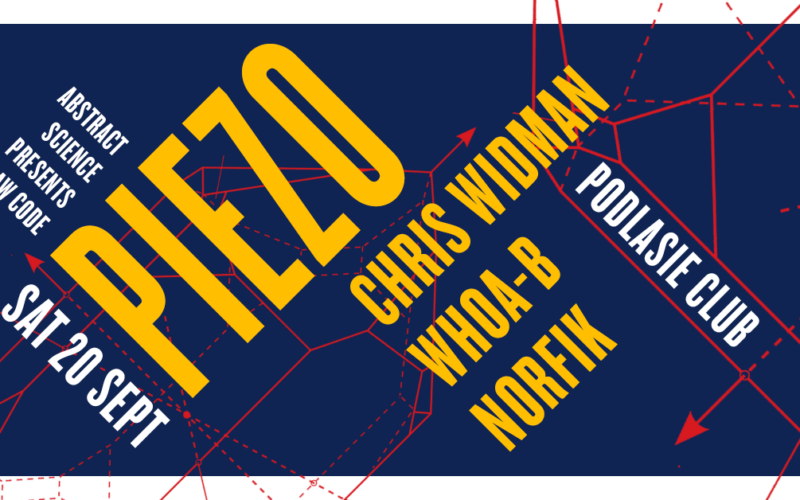 abstract science presents raw code with piezo, chris widman, whoa-b + norfik at podlasie club chicago – sat 20 september 2025